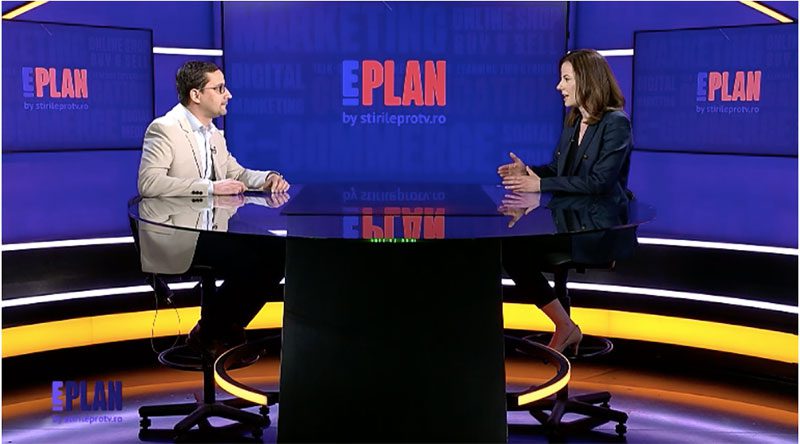 ePlan – Mădălina Stănescu despre ”performance max”, noul instrument de la Google Mădălina Stănescu, antreprenorul care se află în spatele agenției de marketing online ”Optimized", a fost invitata lui Andrei Radu în emisiunea ePlan, difuzată exclusiv online pe www.stirileprotv.ro.