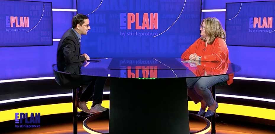 ePlan – Claudia Tudor, F64: „Cred în business-ul online și cred în business-ul online de nișă” Claudia Tudor, Deputy General Manager F64, cel mai mare magazin de produse foto-video din sud-estul Europei, a fost invitata lui Andrei Radu în emisiunea ePlan,